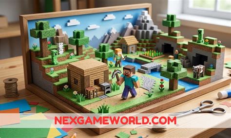Minecraft Games Paper
