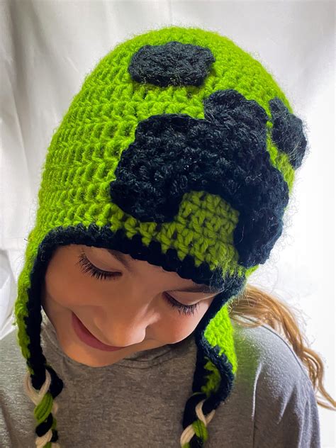 Minecraft Hat Crochet