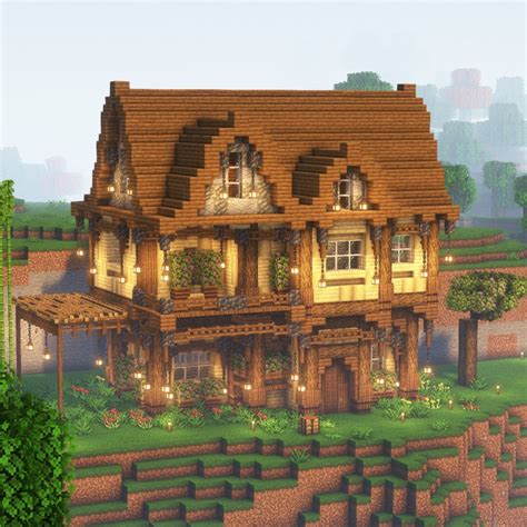 Minecraft House Exterior Design