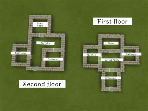 Minecraft House Layout