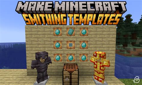 Minecraft How To Make Smithing Template
