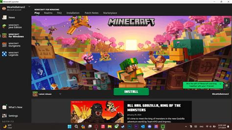 Minecraft Launcher Changes