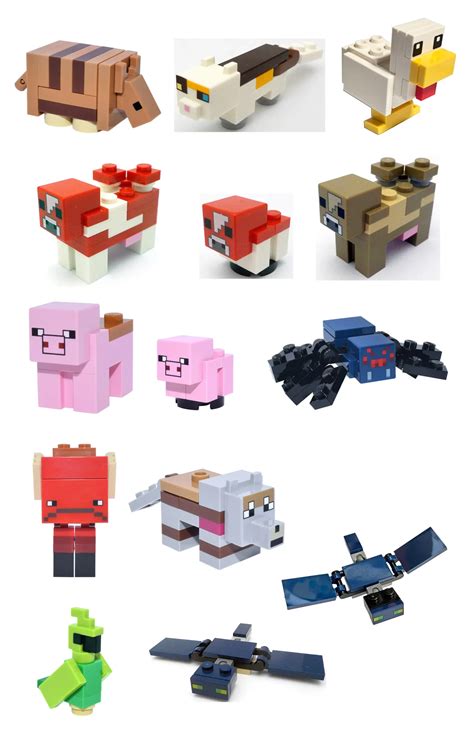 Minecraft Lego Animals