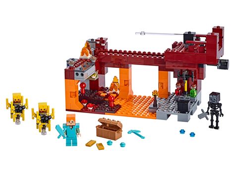 Minecraft Lego Blaze Bridge