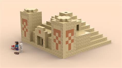 Minecraft Lego Desert Temple
