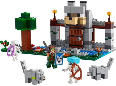 Minecraft Lego Dog