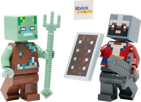 Minecraft Lego Drowned