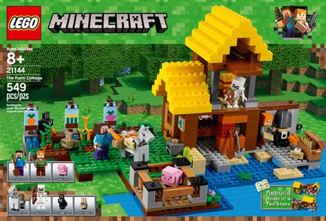Minecraft Lego Farm Cottage