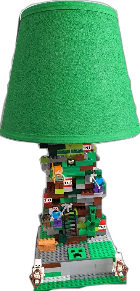 Minecraft Lego Lamp