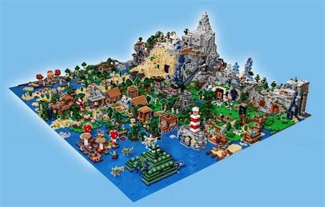 Minecraft Lego Map