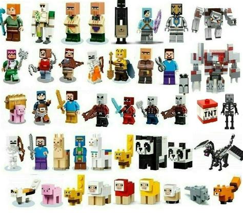 Minecraft Lego Minifigures