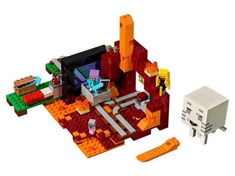 Minecraft Lego Nether Portal