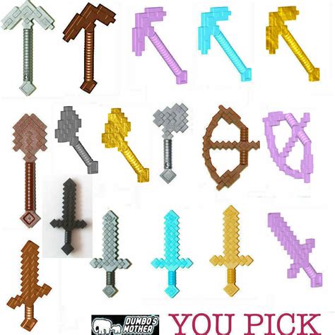 Minecraft Lego Weapons
