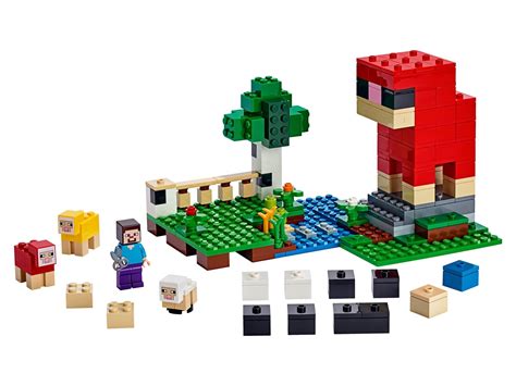 Minecraft Lego Wool Farm