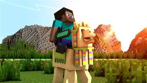 Minecraft Llama Wallpaper