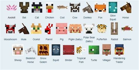 Minecraft Main Characters Names