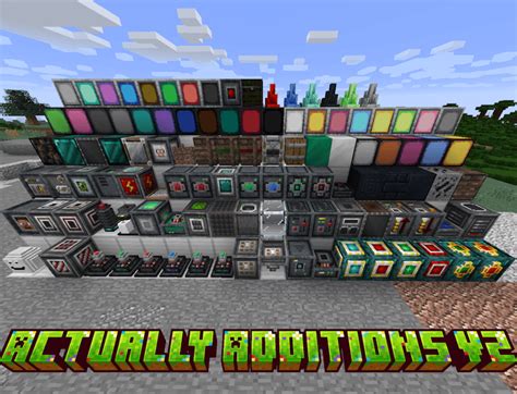 Minecraft Mods Actually Additions