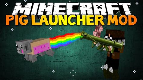 Minecraft Nyan Pig Launcher Mod