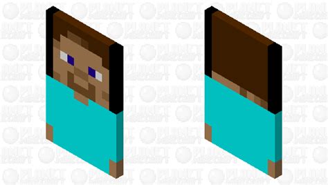 Minecraft Papercraft Steve With Cape