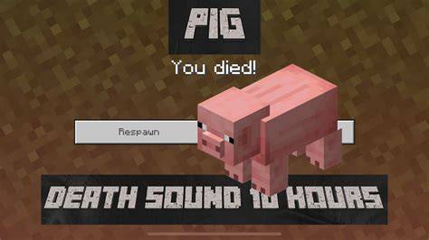 Minecraft Pig Death Noise