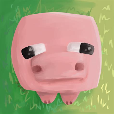 Minecraft Pig Fan Art