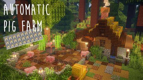 Minecraft Pig Farm 114