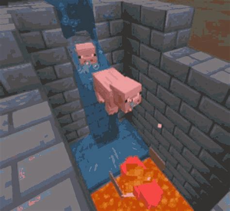 Minecraft Pig Gif