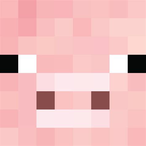 Minecraft Pig Head