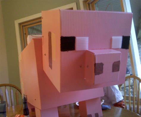 Minecraft Pig Head Costume