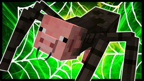 Minecraft Pig Spider