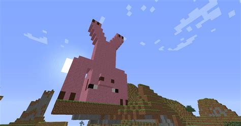 Minecraft Pig Upside Down