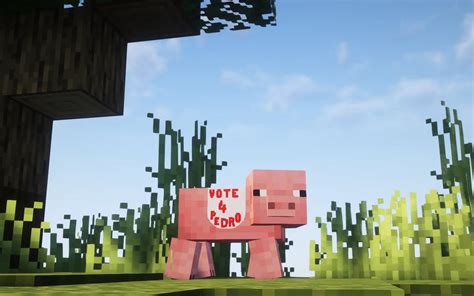 Minecraft Pig Vote