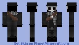 Unleash the Creepy Charm with Minecraft Plague Doctor Skin!