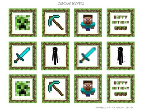 Minecraft Printables Free