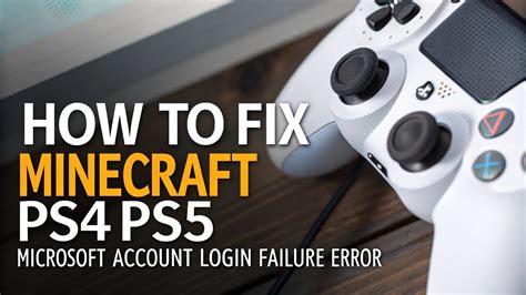Minecraft Ps4 Account Error
