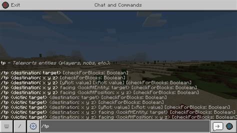 Minecraft Ps4 Chat Commands
