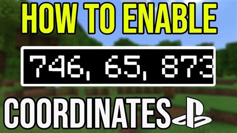 Minecraft Ps4 Coordinates