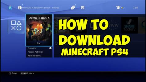 Minecraft Ps4 Free Download
