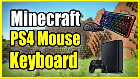 Minecraft Ps4 Keyboard And Mouse