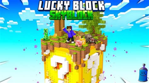 Minecraft Ps4 Lucky Block Skyblock