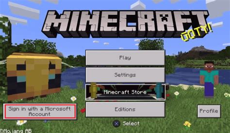 Minecraft Ps4 Microsoft Account