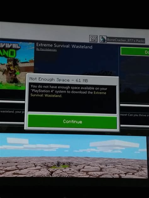 Minecraft Ps4 Not Working