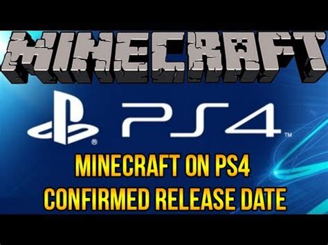 Minecraft Ps4 Release Date