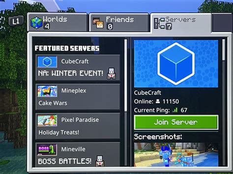 Minecraft Ps4 Servers