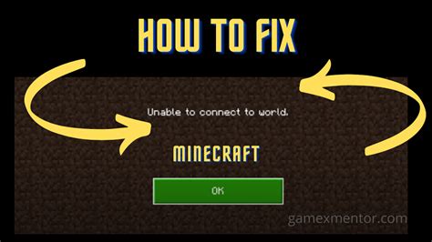 Minecraft Ps4 Unable To Connect To World