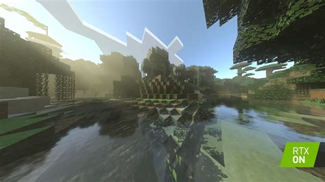 Minecraft Ray Tracing Wallpaper