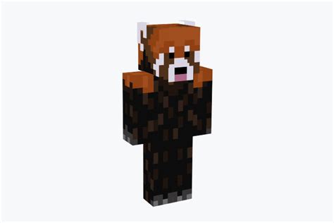 Unleash Your Inner Cuteness with the Latest Minecraft Red Panda Skin