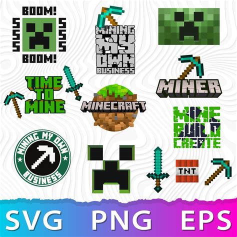 Download Minecraft SVG Easy Edite