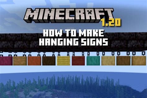 Minecraft Sign vs Hanging Sign: Differences