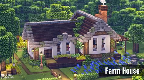 Minecraft Simple Farmhouse Tutorial